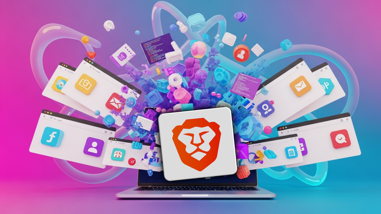 Miniatura sobre el navegador Brave