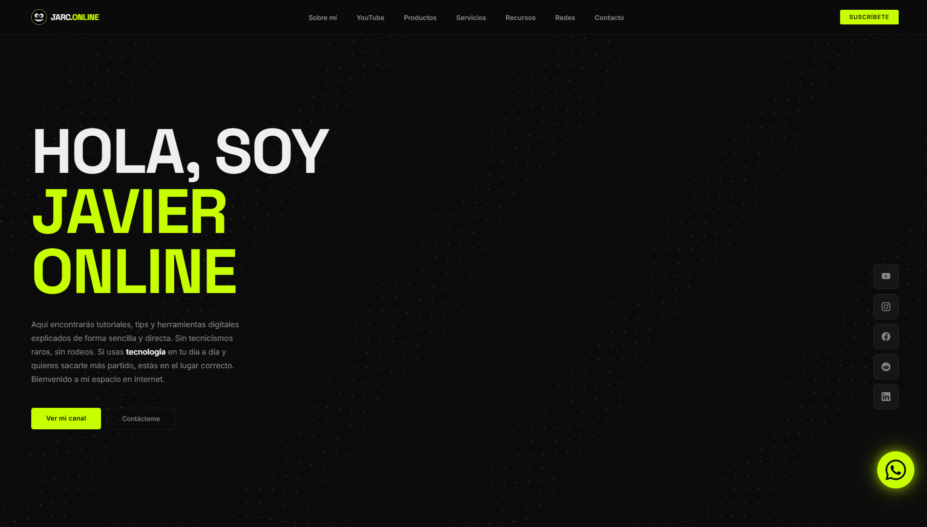 Sitio web JarcOnline.com